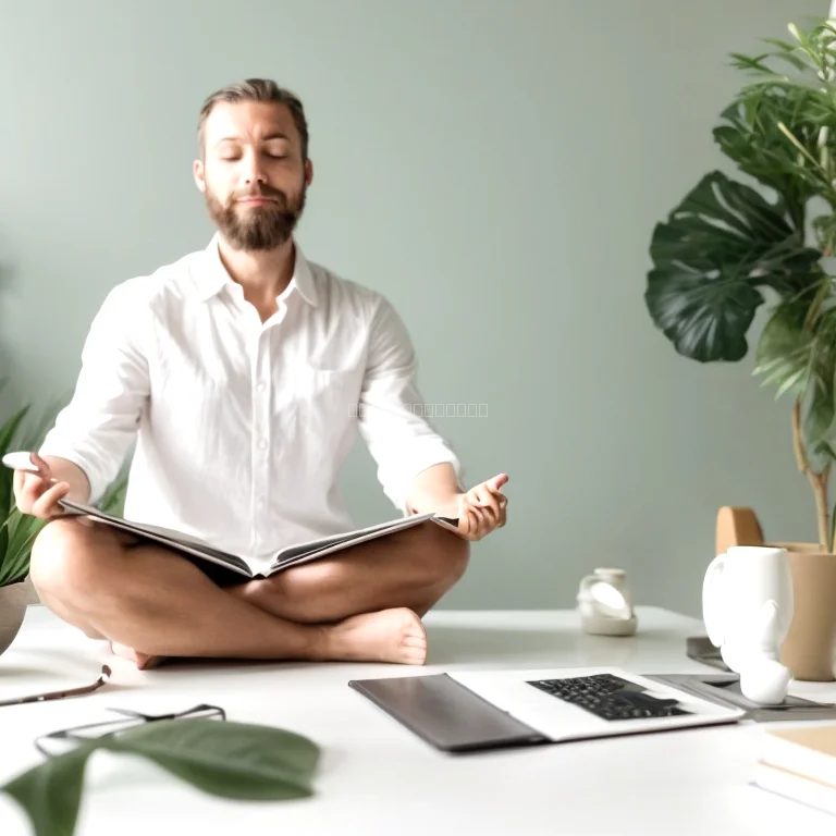 مدرب يقدم دورة تدريبية روحية